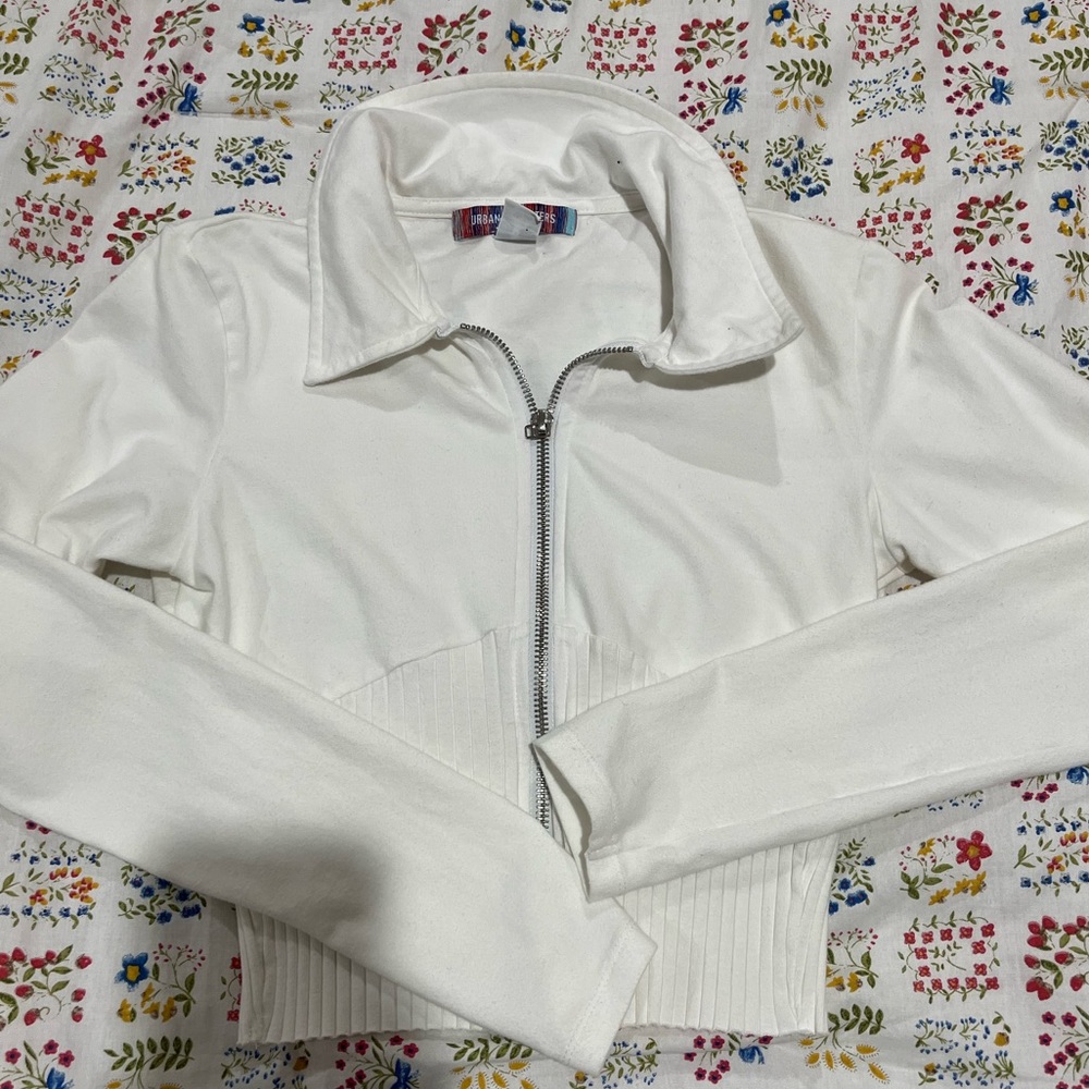 Urban Outfitters Streetwear Zip Up Top